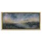 Stupell Industries Fame Islands Abstraction Floater Framed Canvas Wall Art Design by Lydia Orange